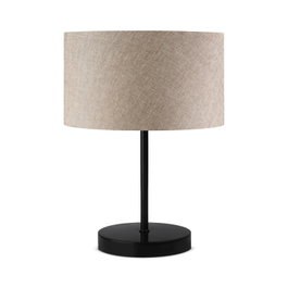 Opviq Lámpara de Mesa AYD-2848 Negro y Beige